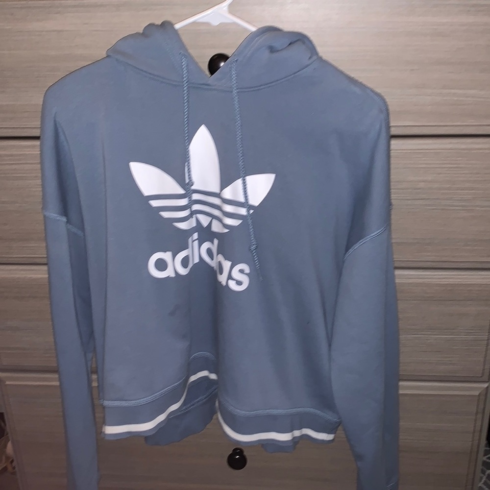 Adidas Long Sleeve Crop Top